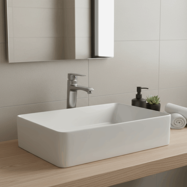 GRIFO MONOMANDO GRIS LAVABO FNK - Imagen 7