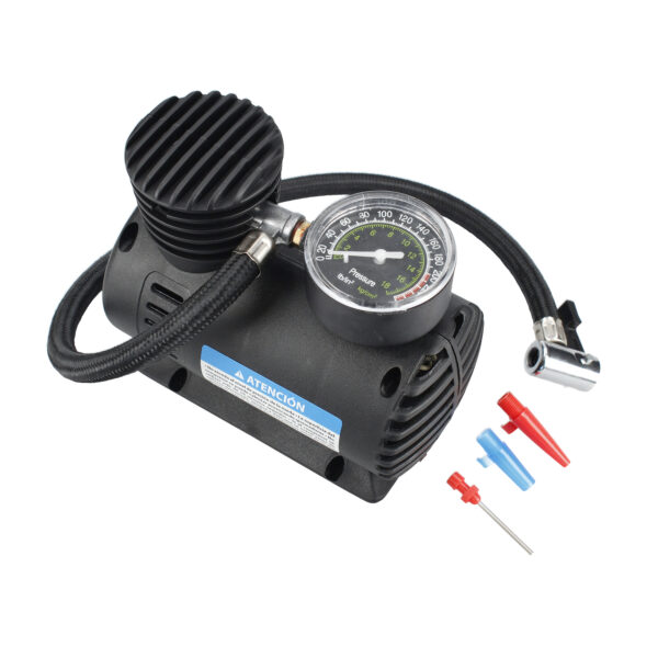 MINI COMPRESOR DE AIRE 250 PSI/12V  FSK - Imagen 2