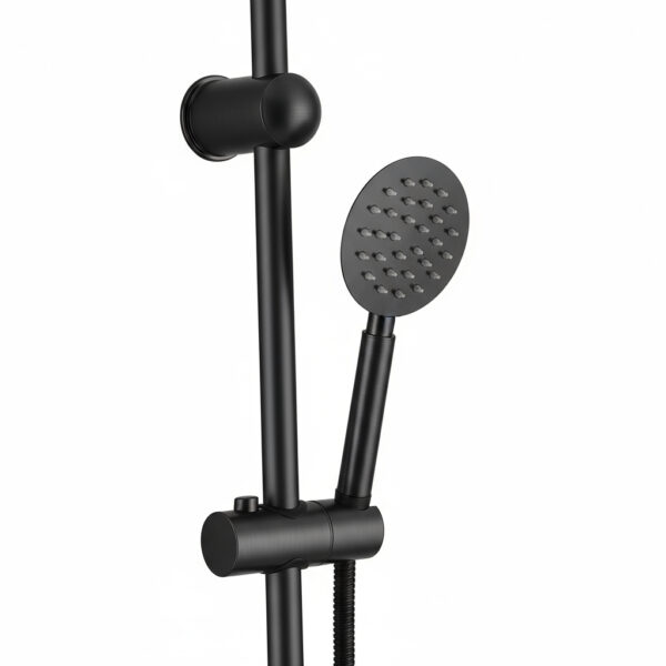DUCHA VERTICAL SIN GRIFO NEGRA FNK - Imagen 2