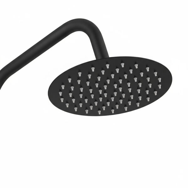 DUCHA VERTICAL SIN GRIFO NEGRA FNK - Imagen 4