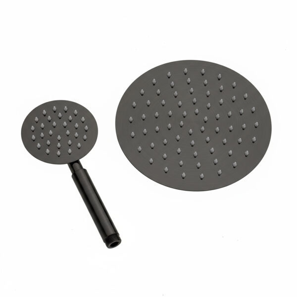 DUCHA VERTICAL SIN GRIFO NEGRA FNK - Imagen 6