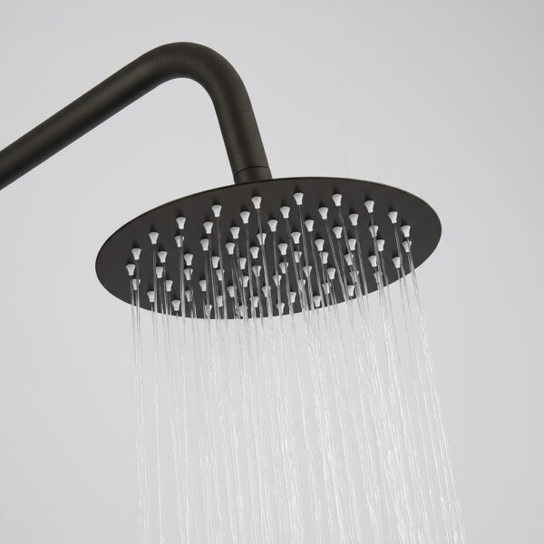 DUCHA VERTICAL SIN GRIFO NEGRA FNK - Imagen 7