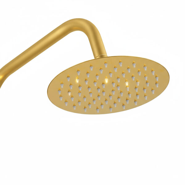 DUCHA VERTICAL SIN GRIFO DORADA FNK - Imagen 4