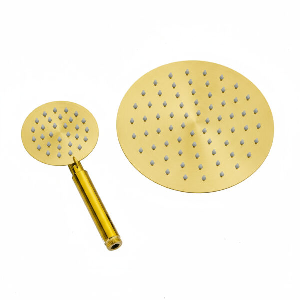 DUCHA VERTICAL SIN GRIFO DORADA FNK - Imagen 6