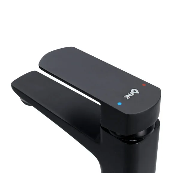 GRIFO MONOMANDO NEGRO LAVABO FNK - Imagen 4