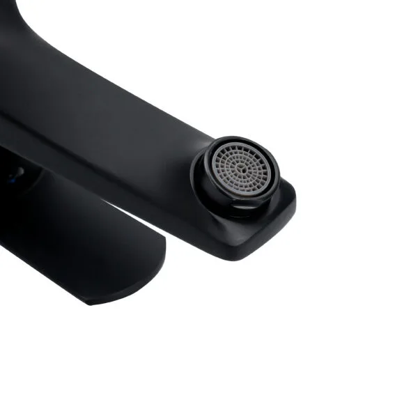 GRIFO MONOMANDO NEGRO LAVABO FNK - Imagen 5