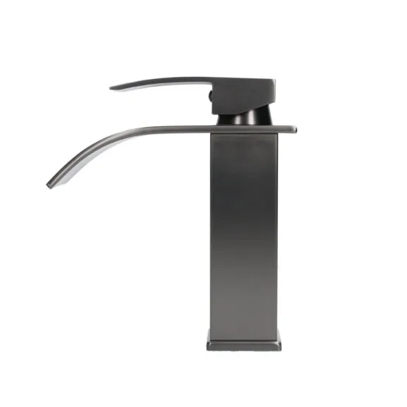 GRIFO MONOMANDO GRIS LAVABO FNK - Imagen 2