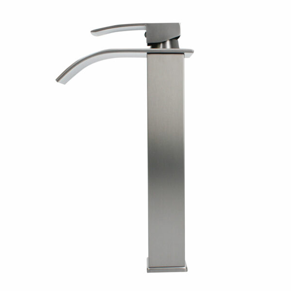 GRIFO MONOMANDO GRIS LAVABO FNK - Imagen 3