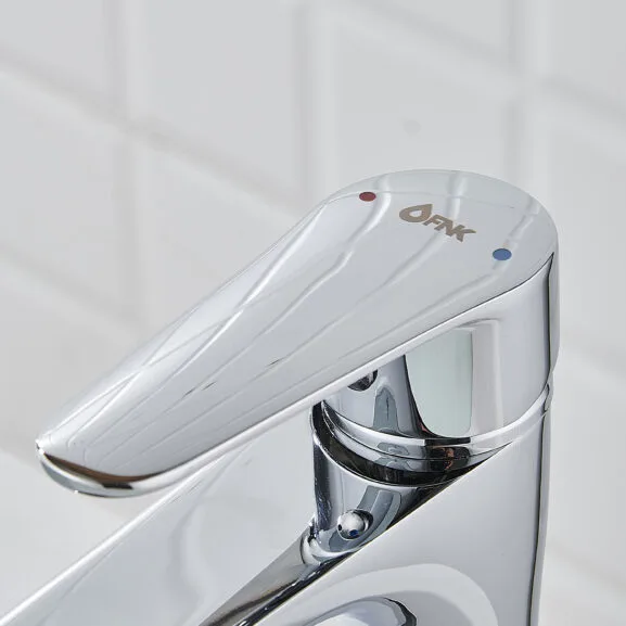 GRIFO MONOMANDO CROMO LAVABO FNK - Imagen 6