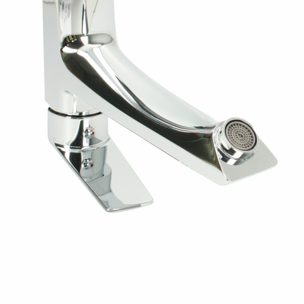 GRIFO MONOMANDO CROMO ALTO LAVABO - Imagen 6