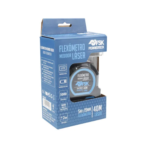 FLEXÓMETRO LASER 5MX19MM/40 METROS FSK - Imagen 9