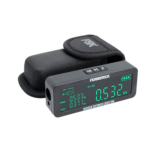 MEDIDOR DISTANCIA LÁSER 70M DISPLAY XXL