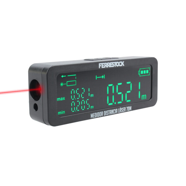 MEDIDOR DE DISTANCIA LÁSER 70M DISPLAY - Imagen 4