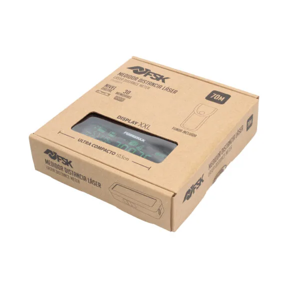MEDIDOR DISTANCIA LÁSER 70M DISPLAY XXL - Imagen 7