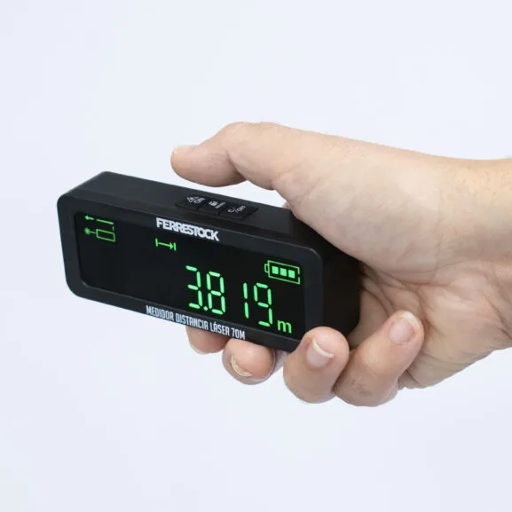 MEDIDOR DISTANCIA LÁSER 70M DISPLAY XXL - Imagen 9