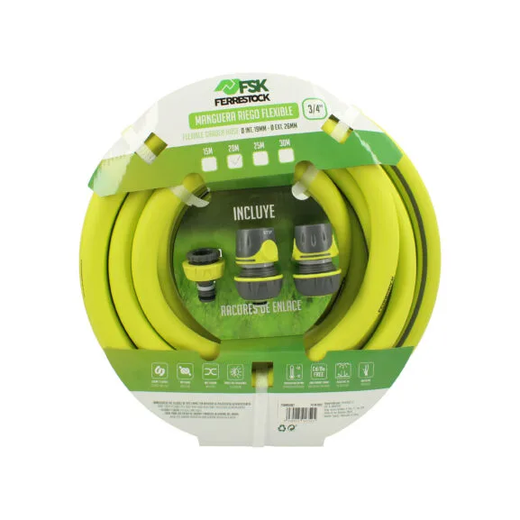 MANGUERA FLEXIBLE 3/4"-19MM 20M FSK - Imagen 3