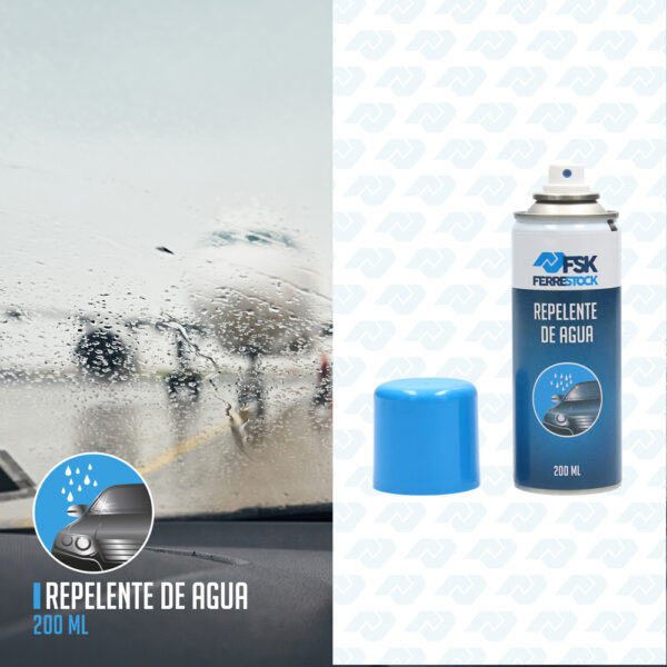 SPRAY REPELENTE DE AGUA 200 ML.FSK - Imagen 2