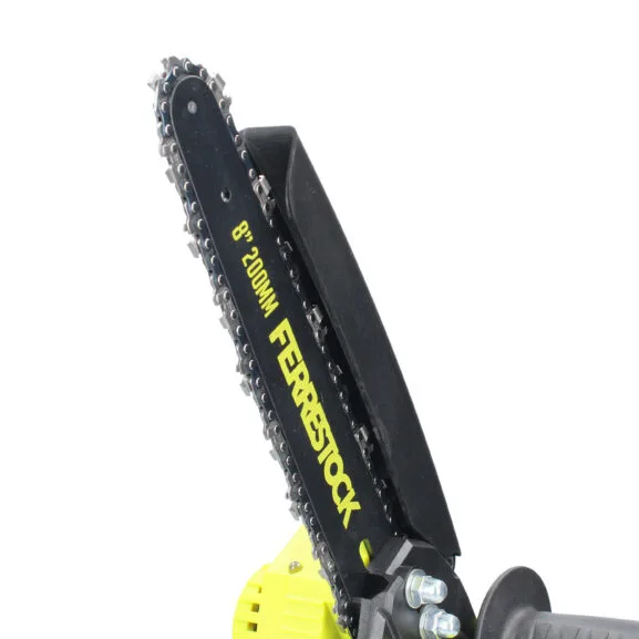 Mini Motosierra Brushless 21V 8" con 2 Baterías de 2,0 Ah - Imagen 5