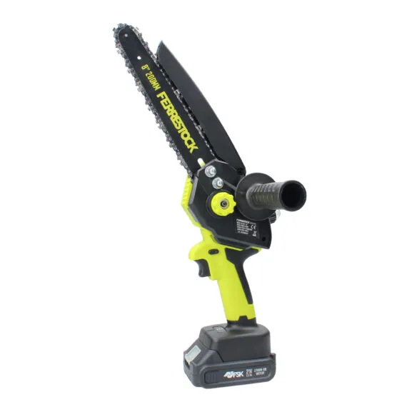 Mini Motosierra Brushless 21V 8" con 2 Baterías de 2,0 Ah - Imagen 9