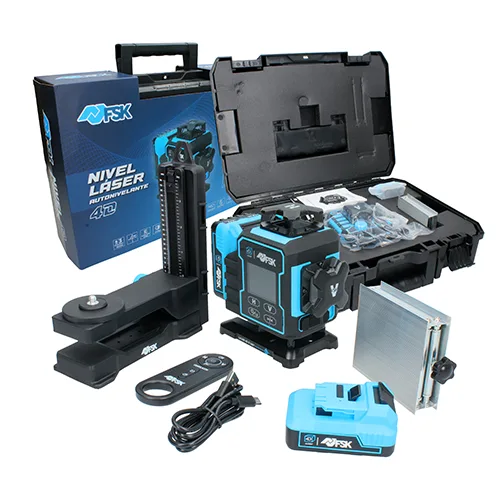 NIVEL LÁSER AUTONIVELANTE 4D PROFESIONAL