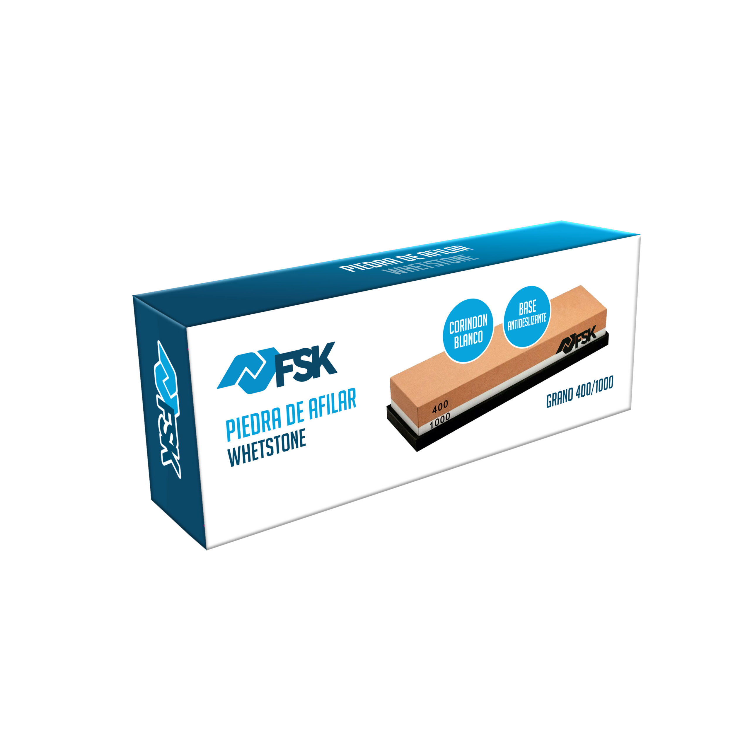 PIEDRA DE AFILAR DOBLE CARA ACEITE/AGUA - Imagen 6