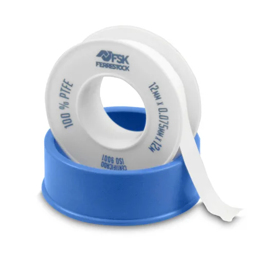CINTA TEFLÓN 12MM X 0,075MM X 12M FSK