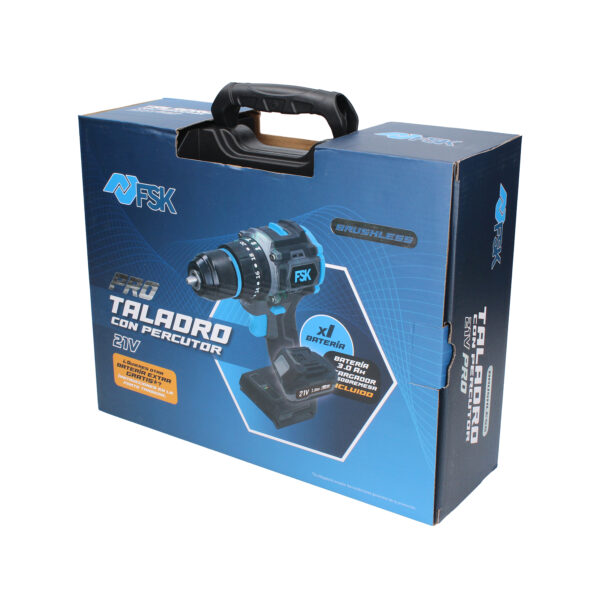 TALADRO PERCUTOR BRUSHLESS 3.0 AH 21V - Imagen 10