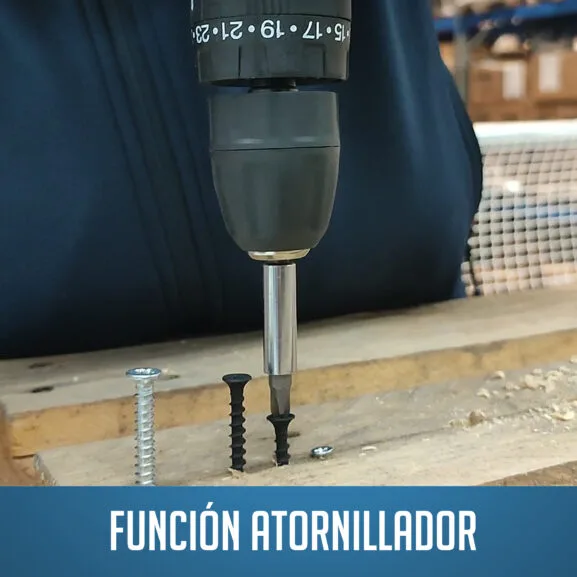 TALADRO PERCUTOR 21V 1,5 AH 25 PCS FSK - Imagen 7
